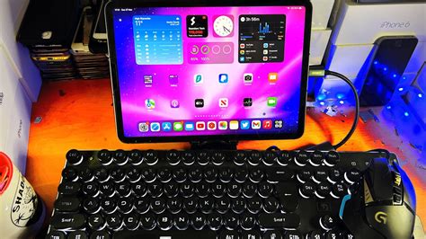 hook up keyboard and mouse to ipad